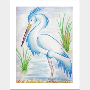 Blue Heron Posters and Art